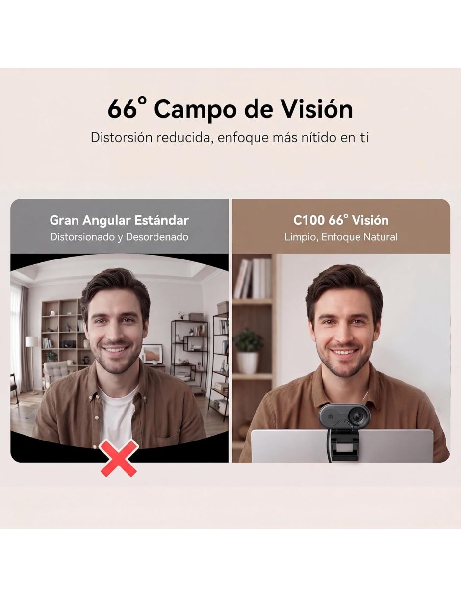 Webcam de 1280 px x 720 px C100 2