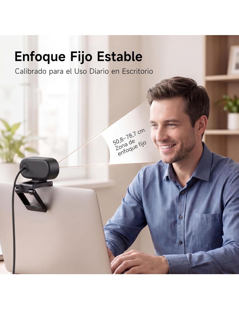 Webcam de 1080 px Emeet C100