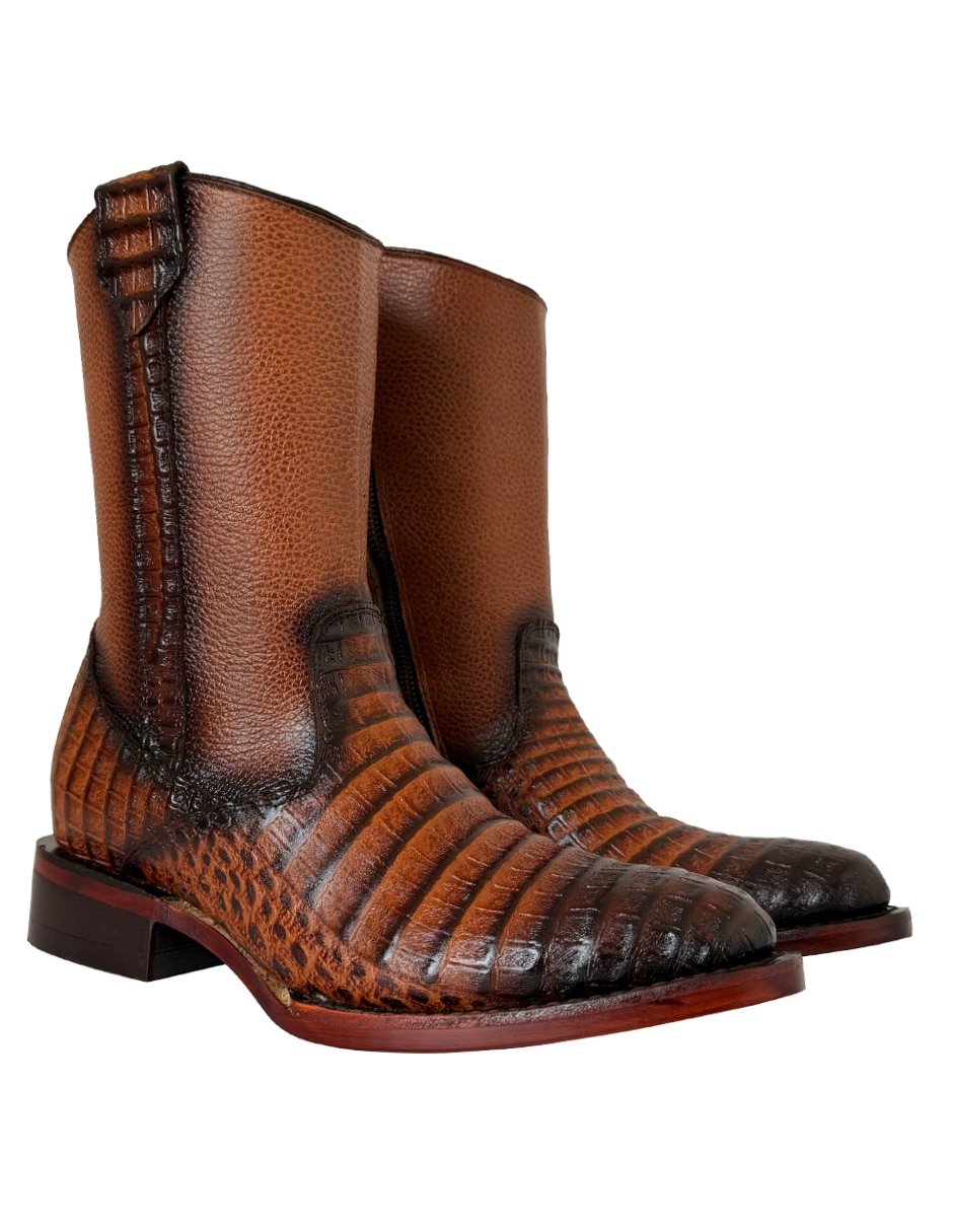 Bota Bdp botas de pedro vaquero de piel bovino para hombre