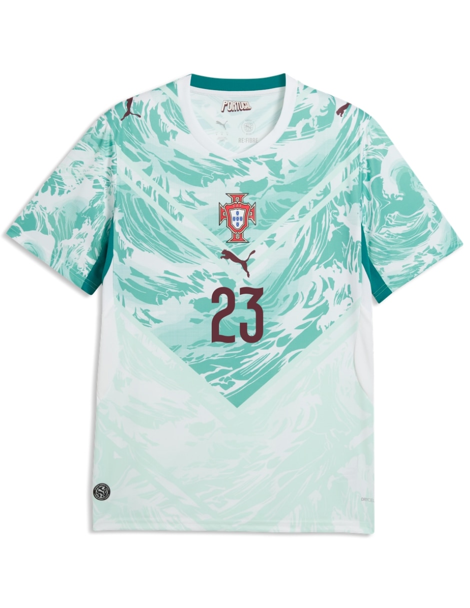 Jersey de Selección de Fútbol de Portugal visitante de Vitinha manga corta Puma jugador para hombre