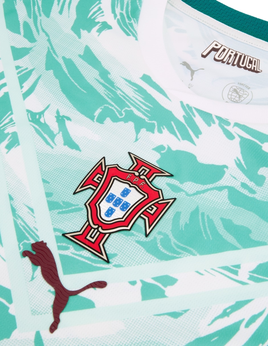 Jersey de Selección de Fútbol de Portugal visitante de Vitinha manga corta Puma jugador para hombre