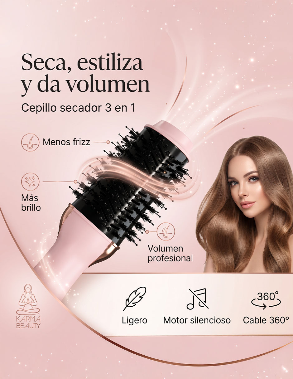 Cepillo de aire Karma Beauty Seabreeze