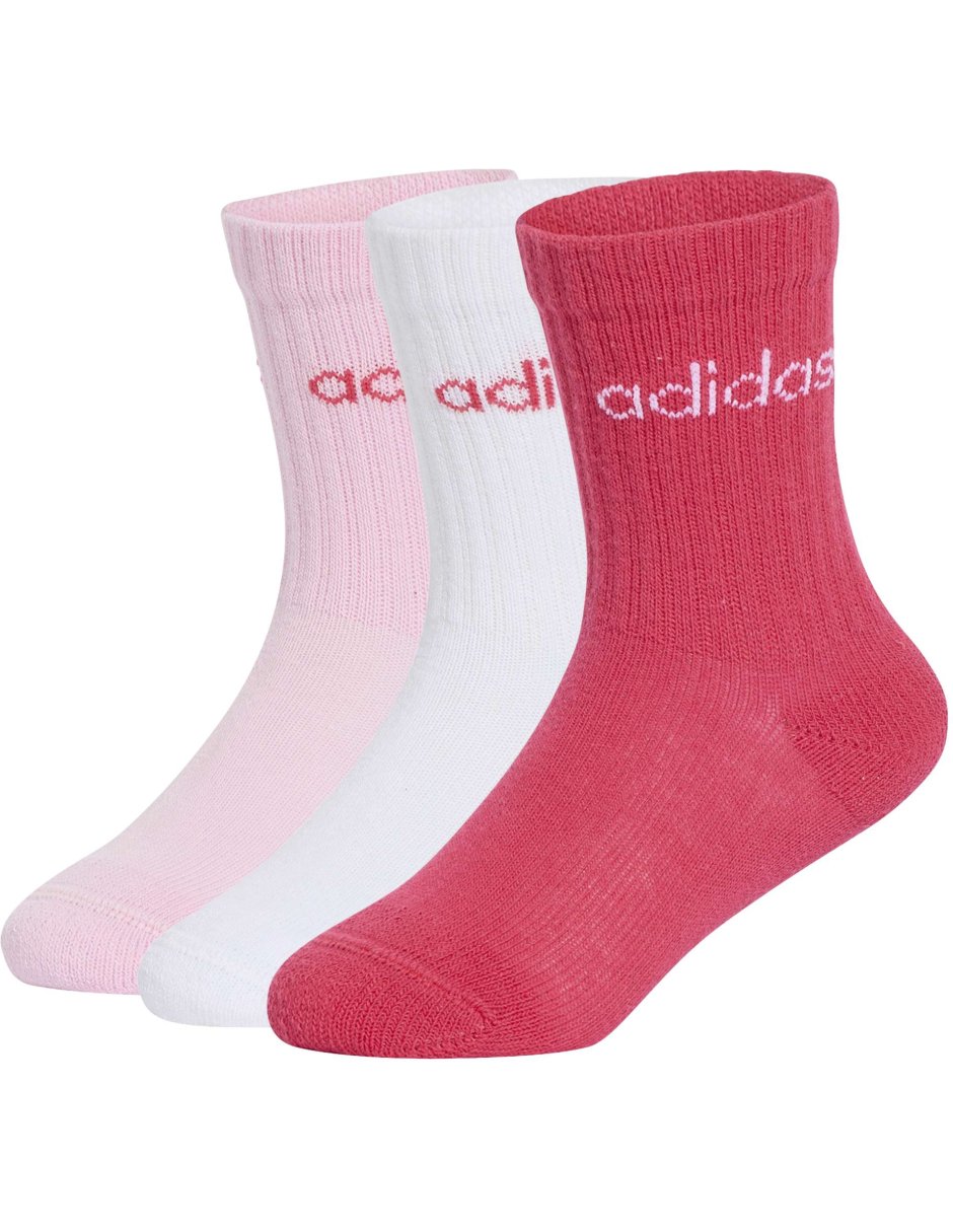 Set calcetín  para entrenamiento Adidas unisex 3 pares