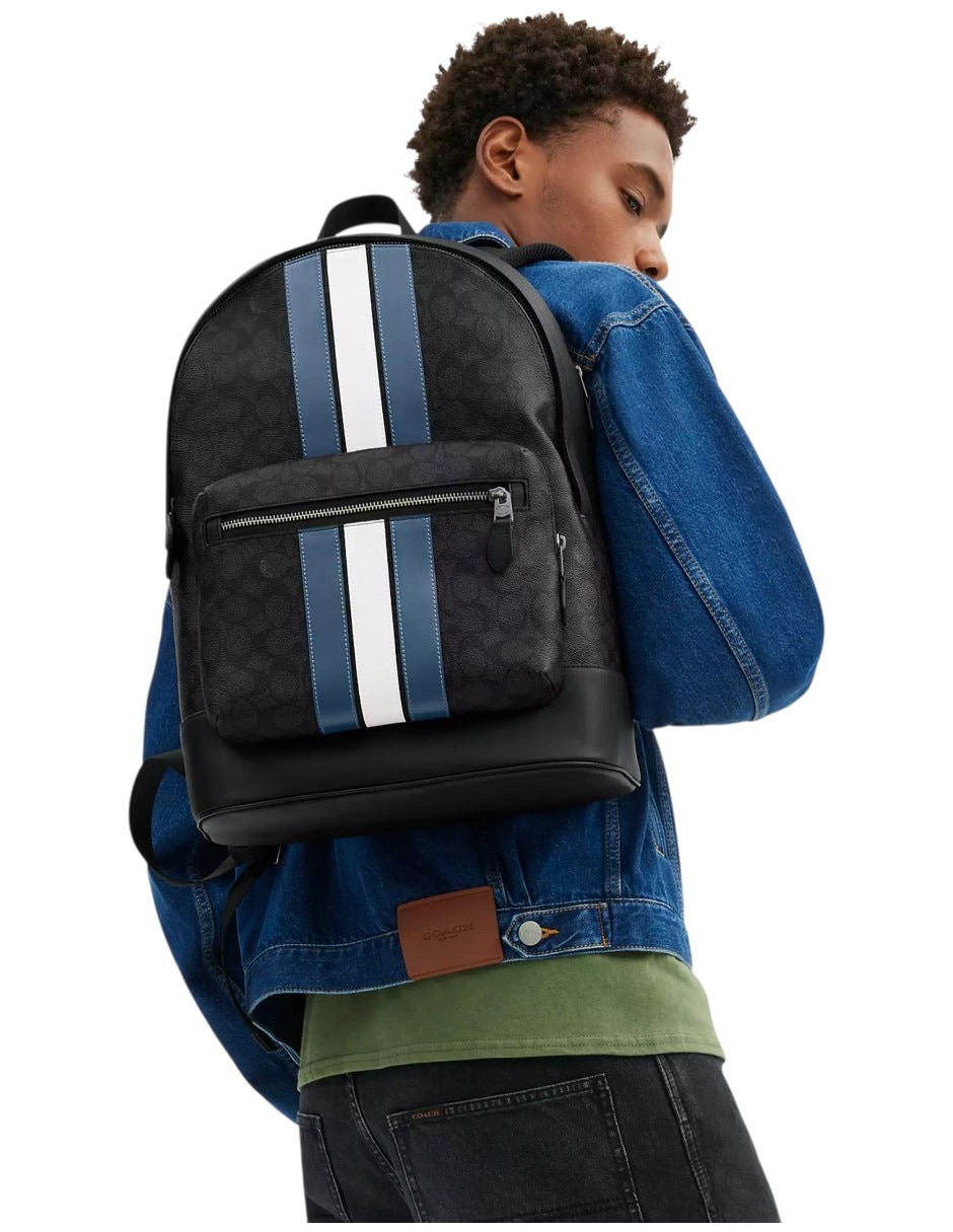 Mochila casual Coach impermeable para hombre