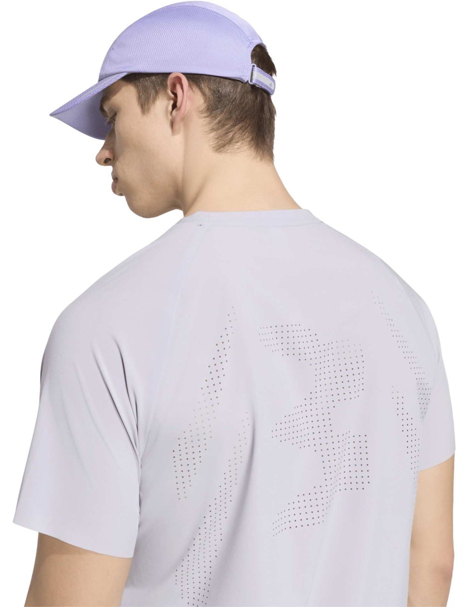 Gorra con visera curva para correr Run Mes CC adulto 5