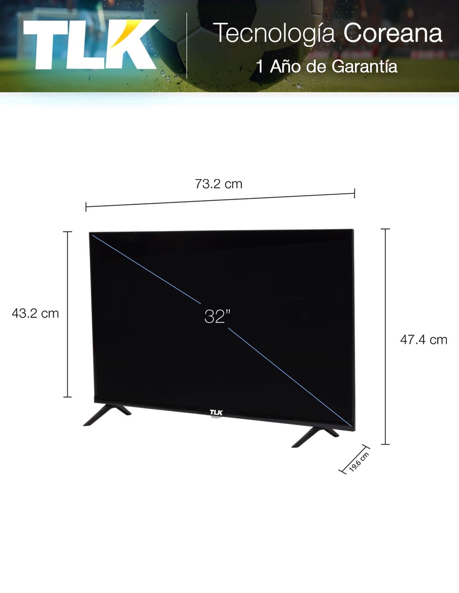 Tlk Led de Hd Tlk32h con Linux