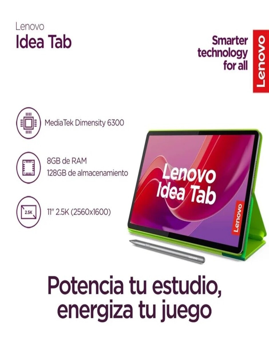Tablet zafr0945mx 11 pulgadas de 8 gb ram 5