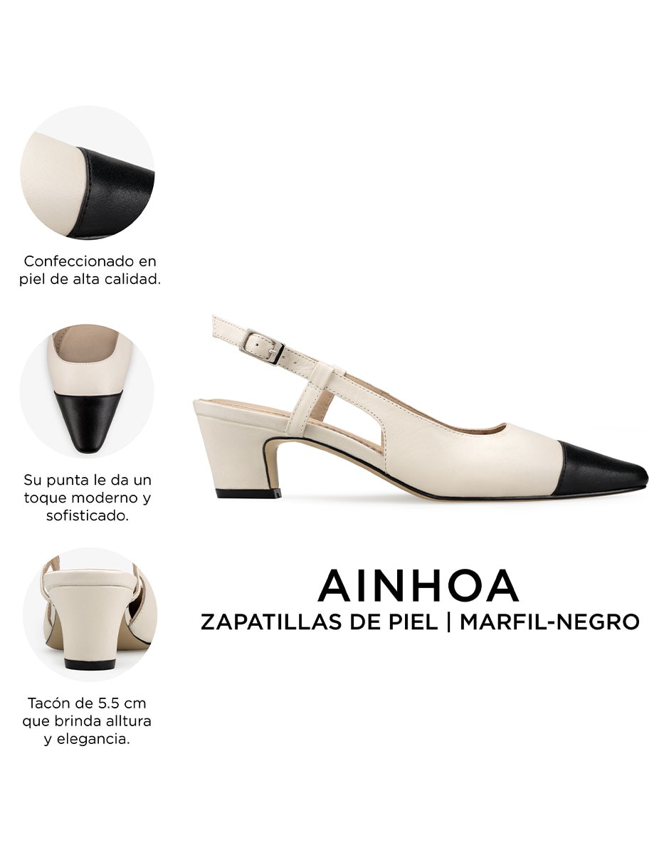 Zapatilla piel davenia