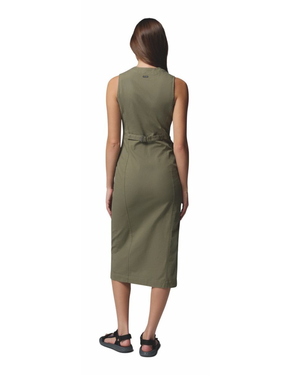 Vestido sin bra Columbia largo multidisciplina para