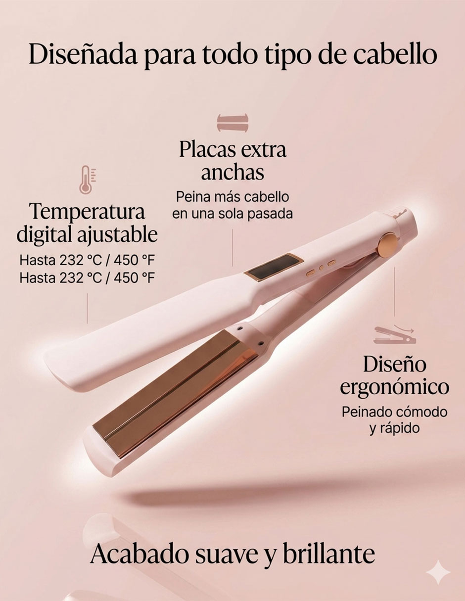 Alaciadora Karma Beauty Sea La Vie placas de cerámica