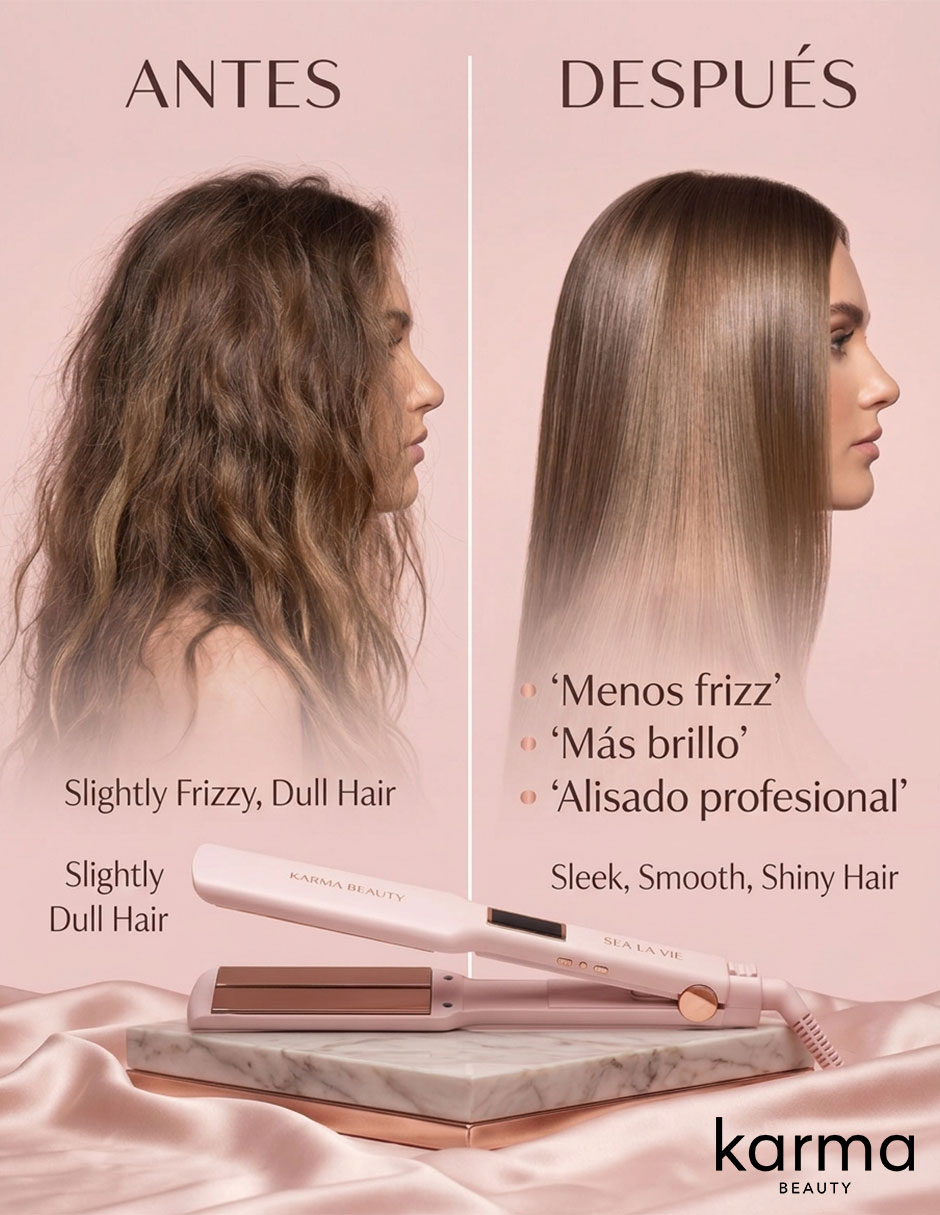 Alaciadora Karma Beauty Sea La Vie placas de cerámica