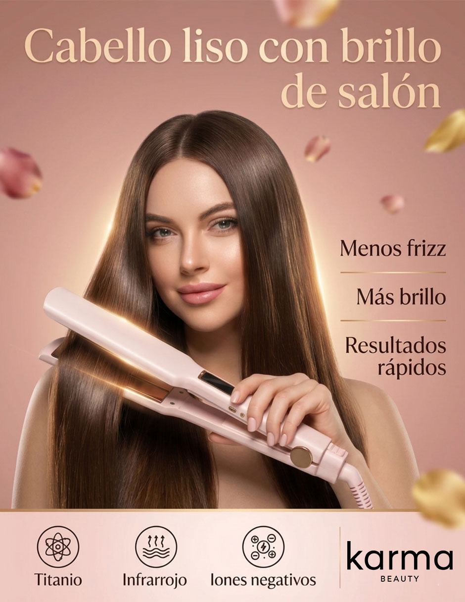 Alaciadora Karma Beauty Sea La Vie placas de cerámica