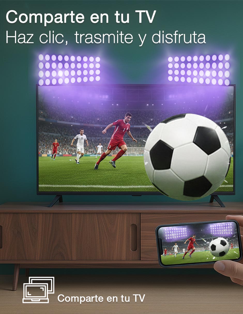 Pantalla Smart tv led de hd tlk40fr_05 con roku tv 4