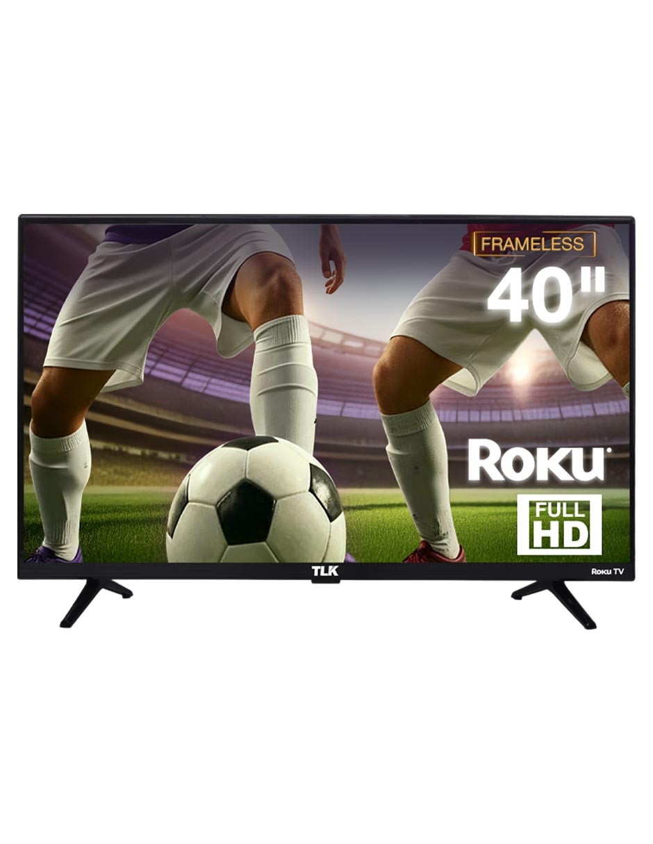 TLK Pantalla Smart TV Tlk Led de HD TLK40fr con Roku TV