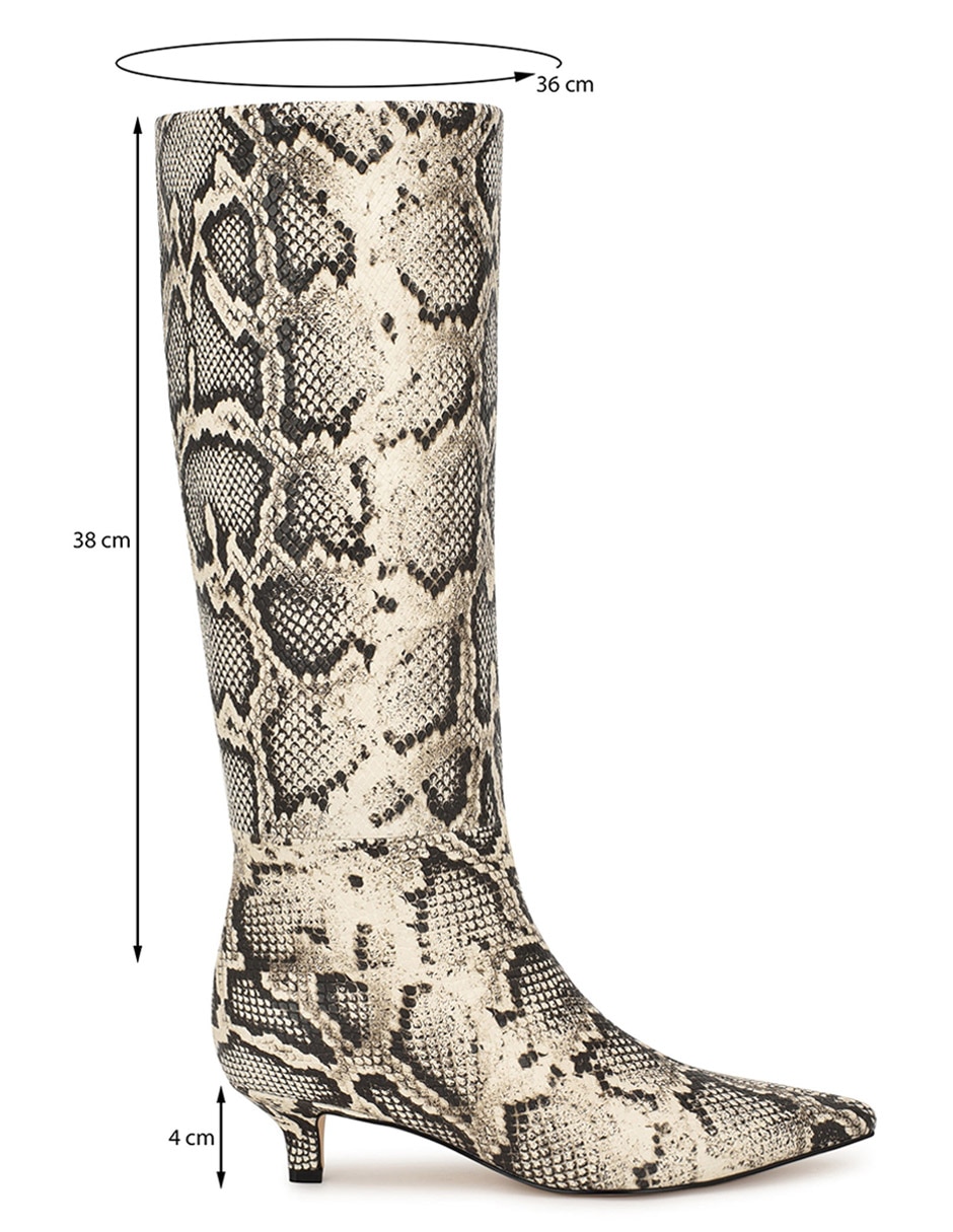 Bota media pierna para mujer 7