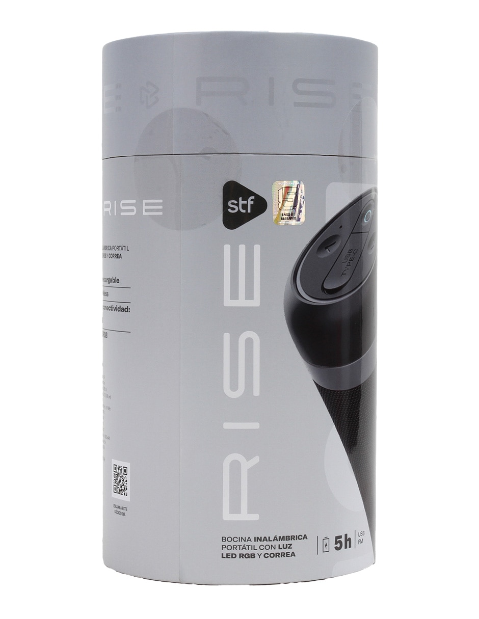 Bocina portátil Rise bluetooth 15