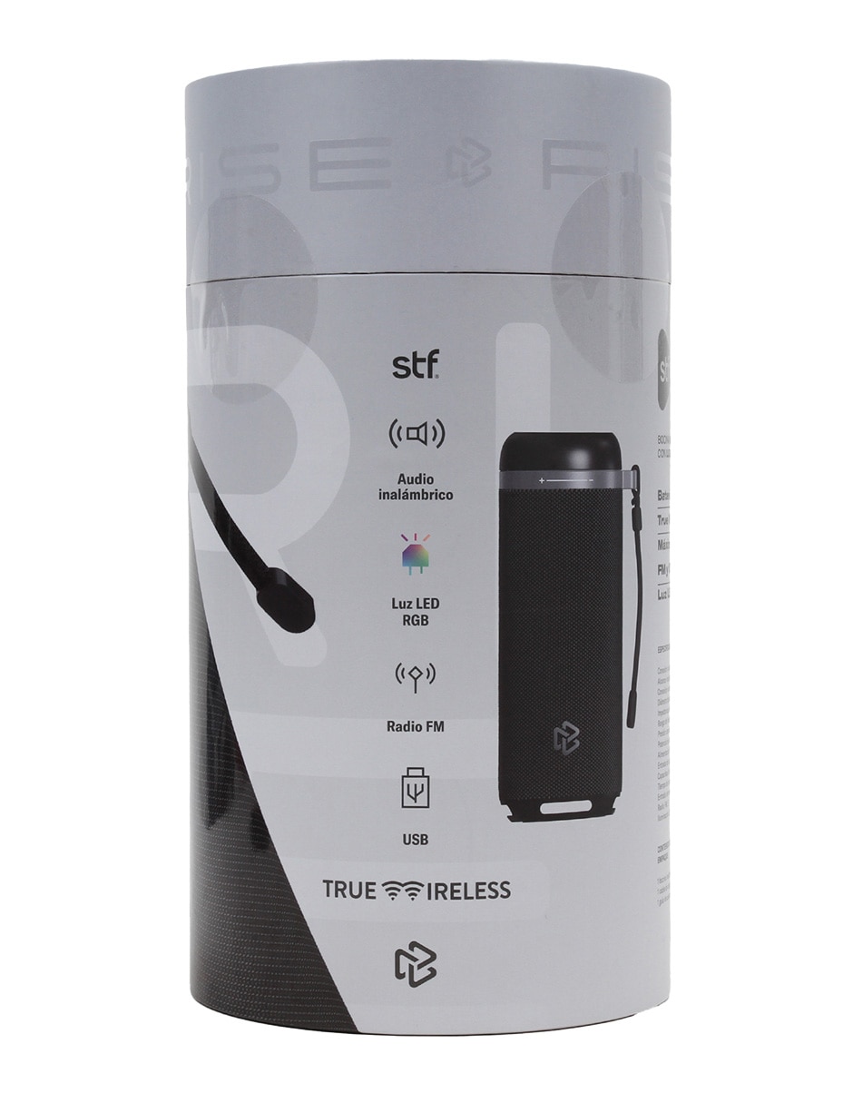 Bocina portátil Rise bluetooth 2