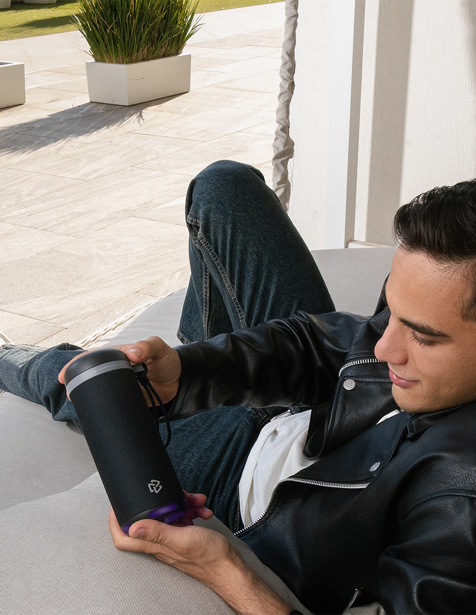 Bocina portátil Rise bluetooth 4