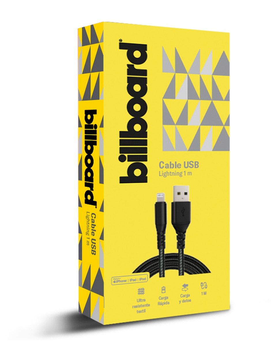 Cable Lightning Billboard a tipo USB A de 1 m