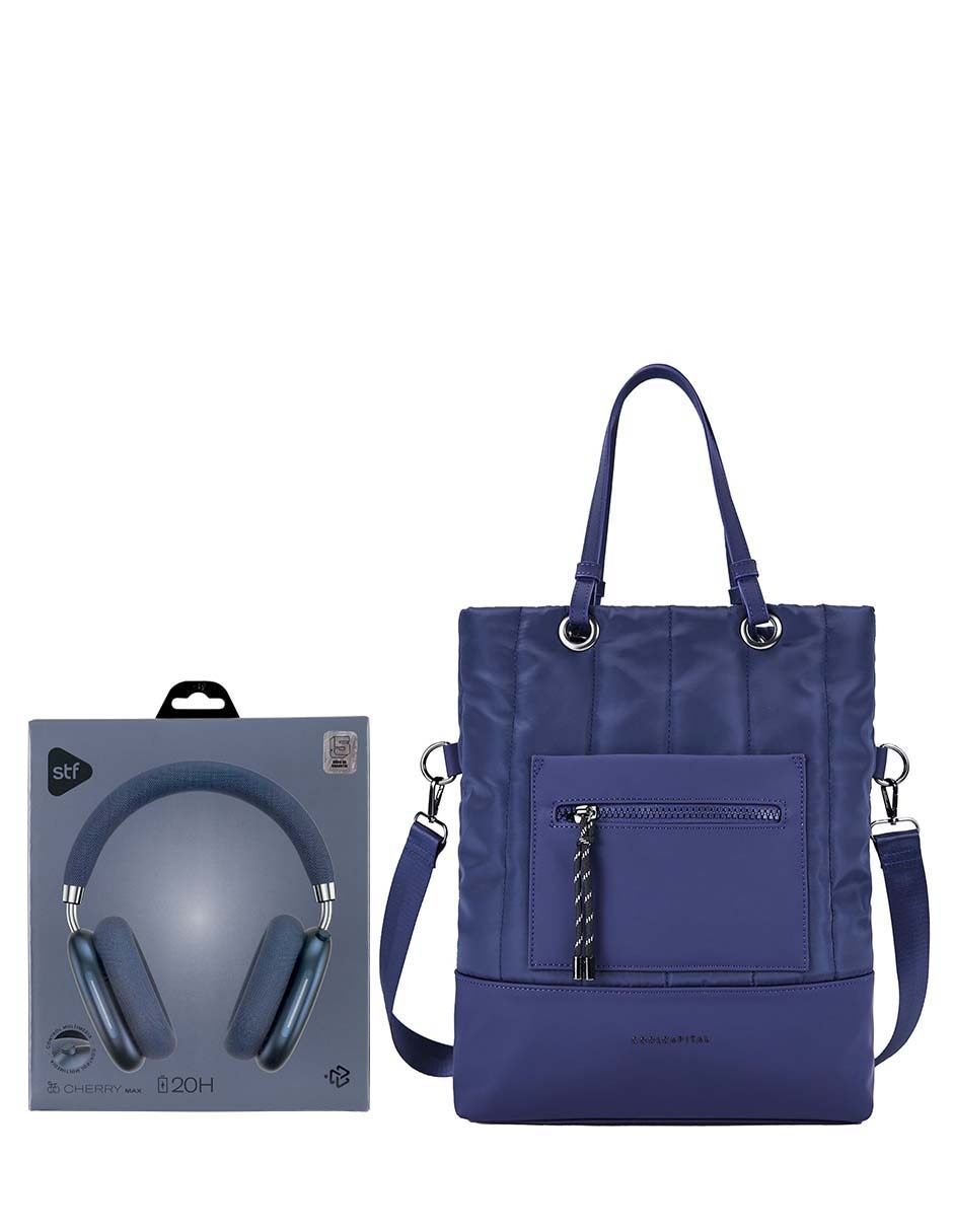 Set bolsa Tote  Cool Capital Fuji y Cherry unisex