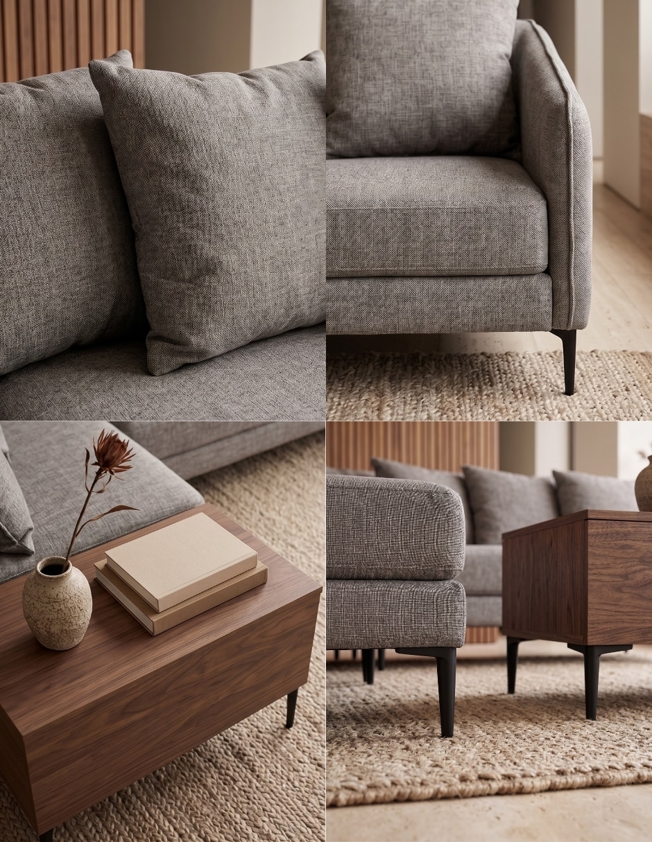 Sala modular Venice de poliéster