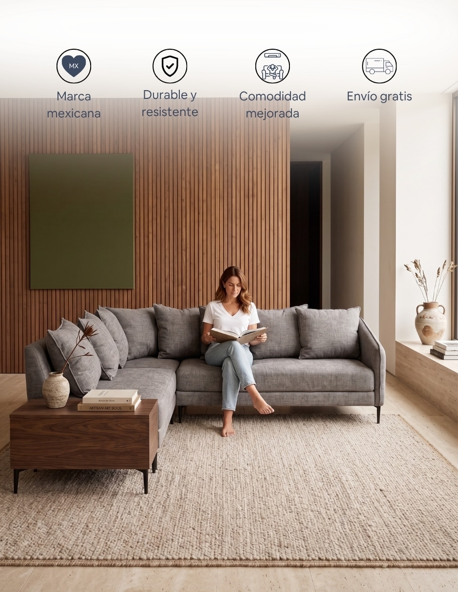 Sala modular Venice de poliéster 6
