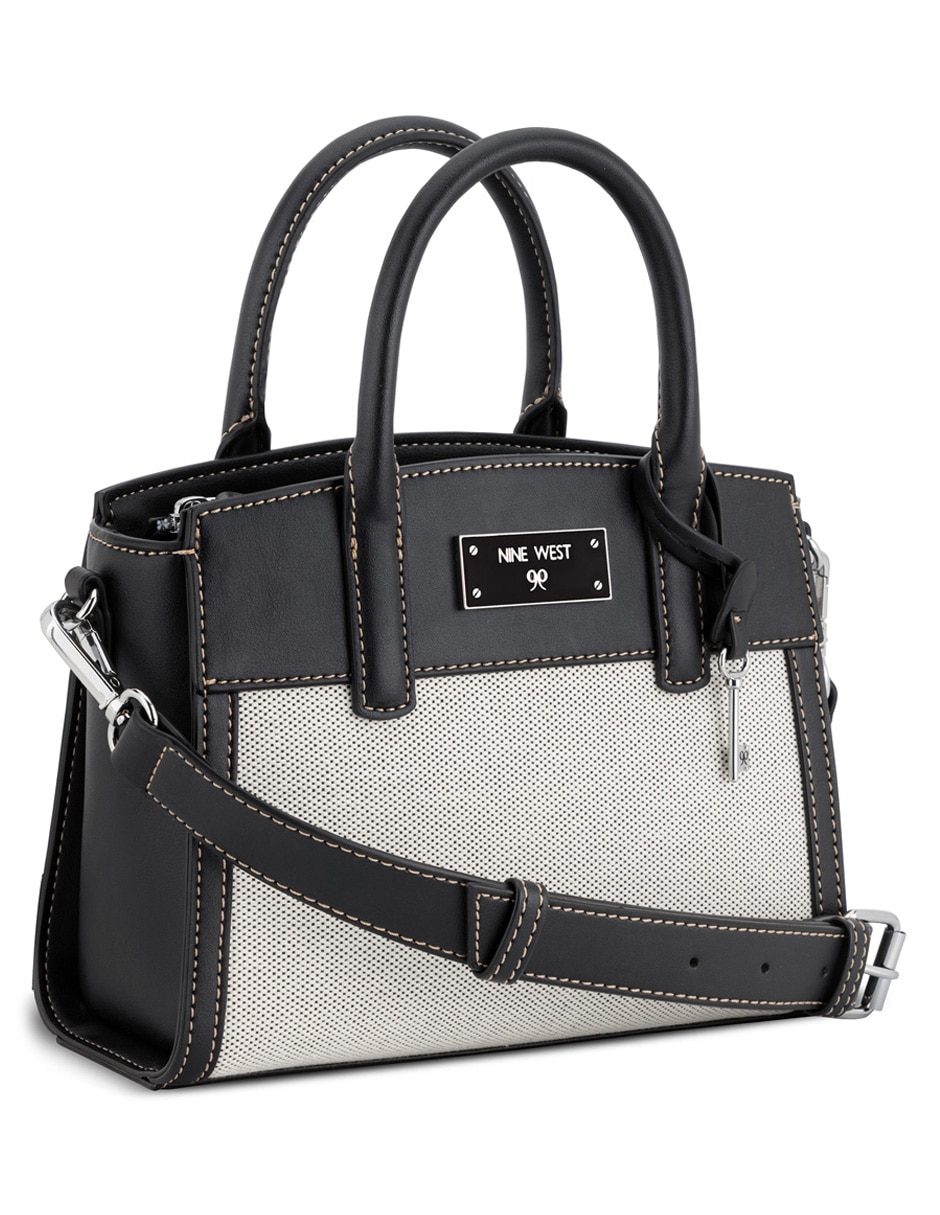 Bolsa satchel nine west ledger para mujer