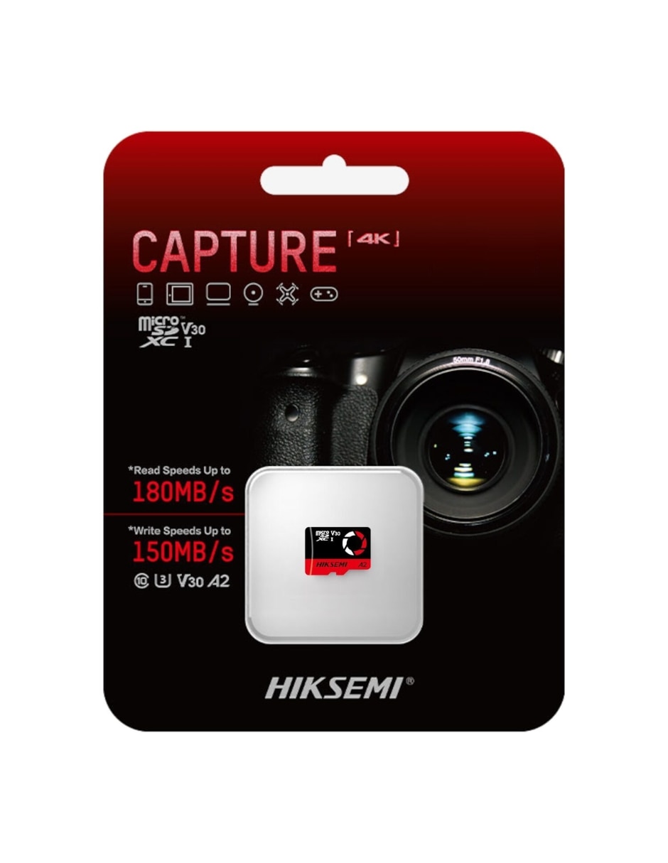 Memoria micro sd hiksemi capacidad 512 gb