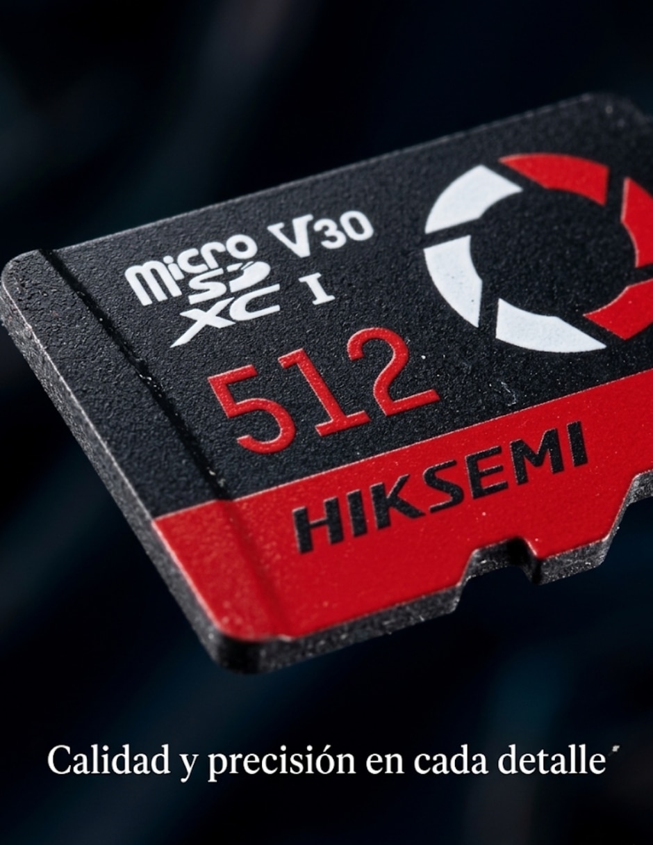 Memoria micro sd hiksemi capacidad 512 gb