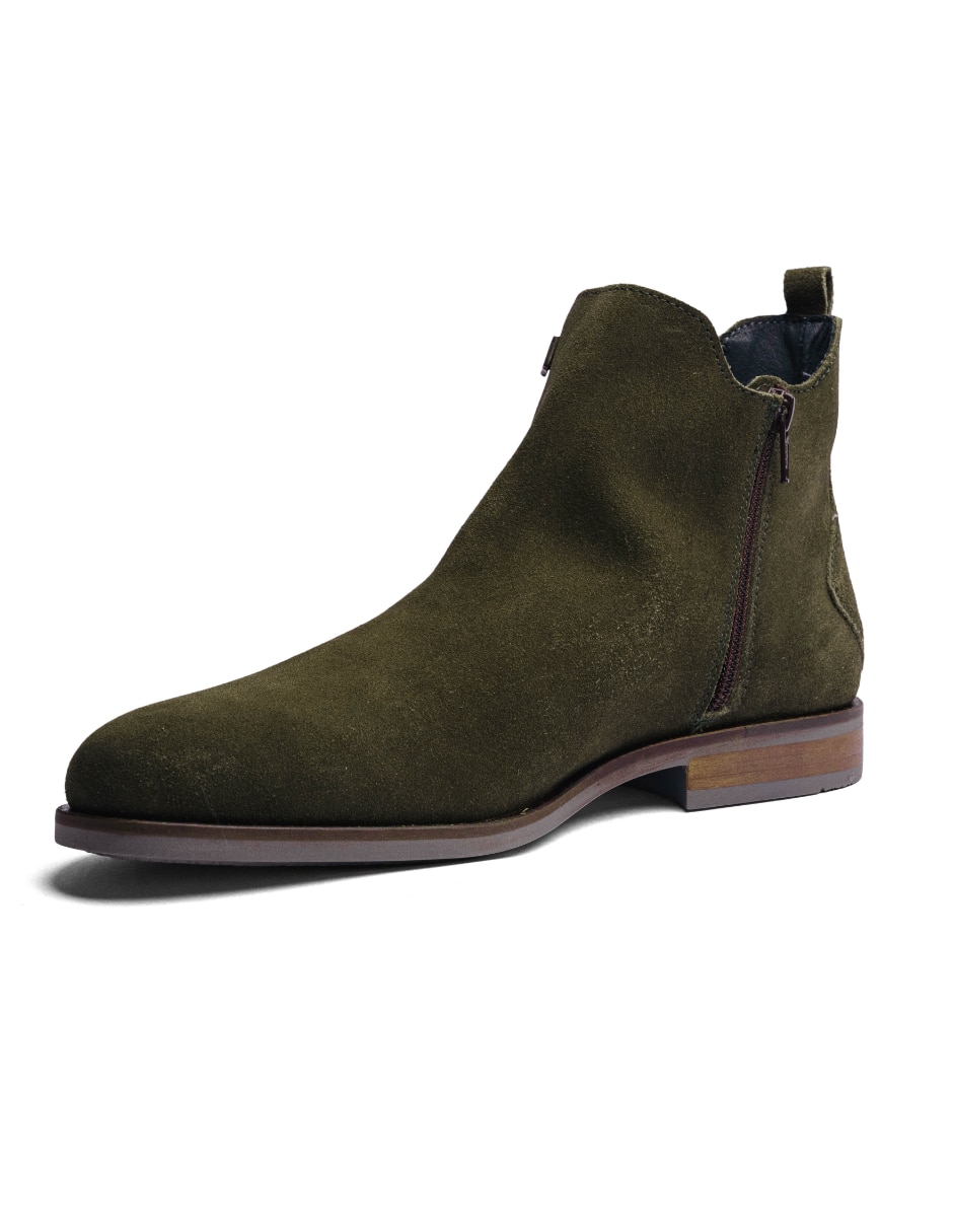 Botín Black Peppers de piel para hombre