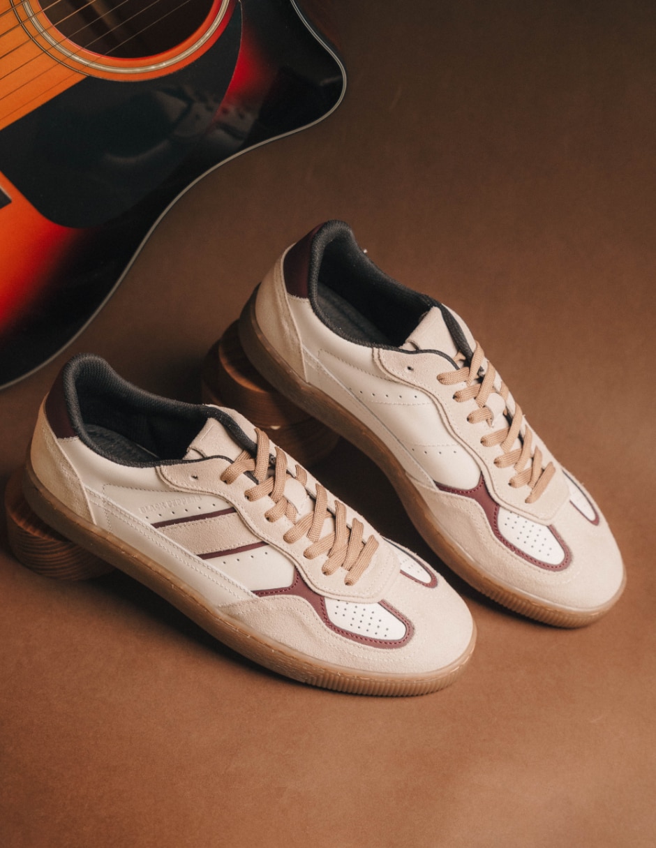 Tenis de piel para hombre 2
