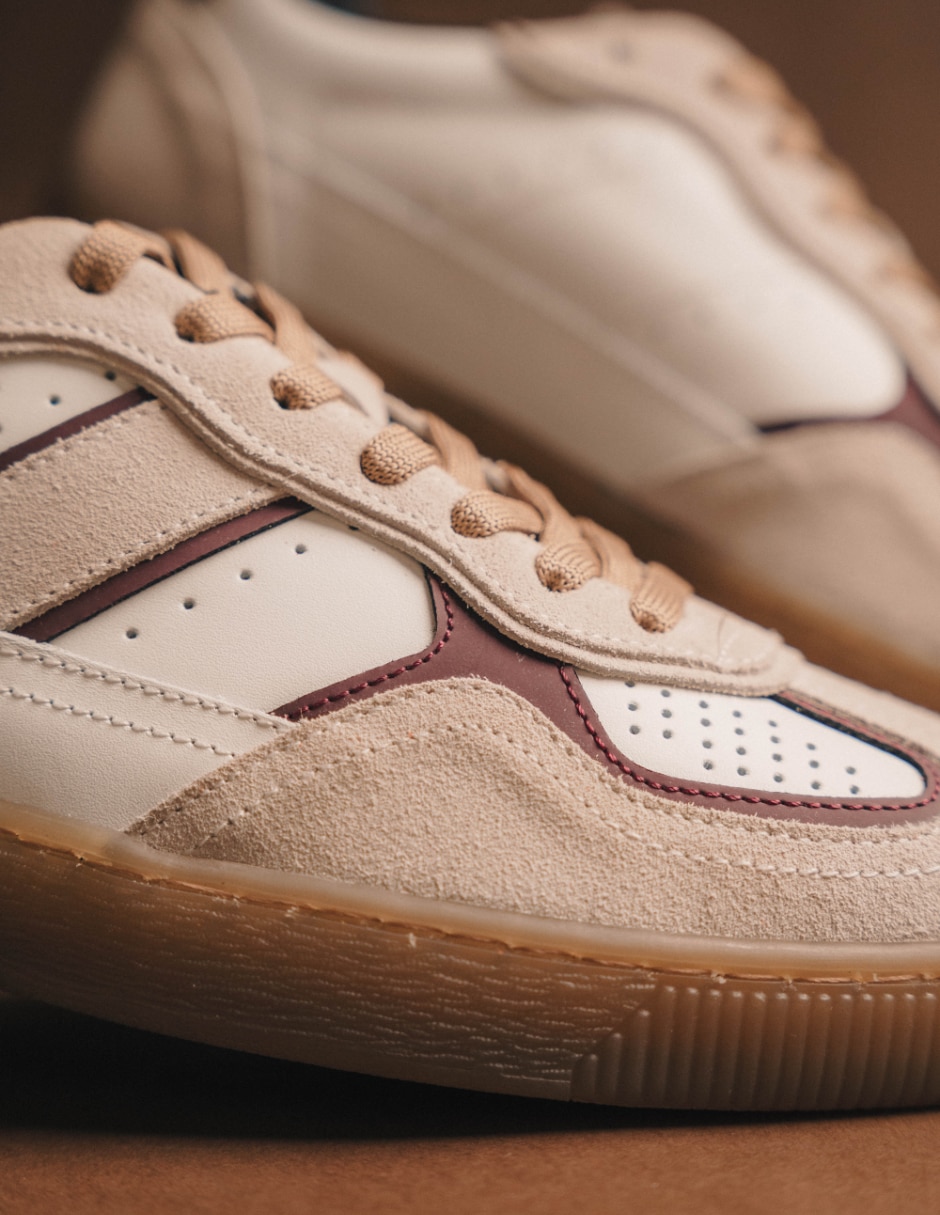 Tenis de piel para hombre 4