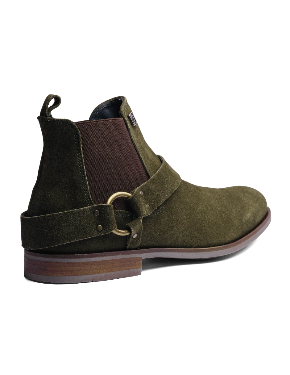 Bota de piel para hombre 10
