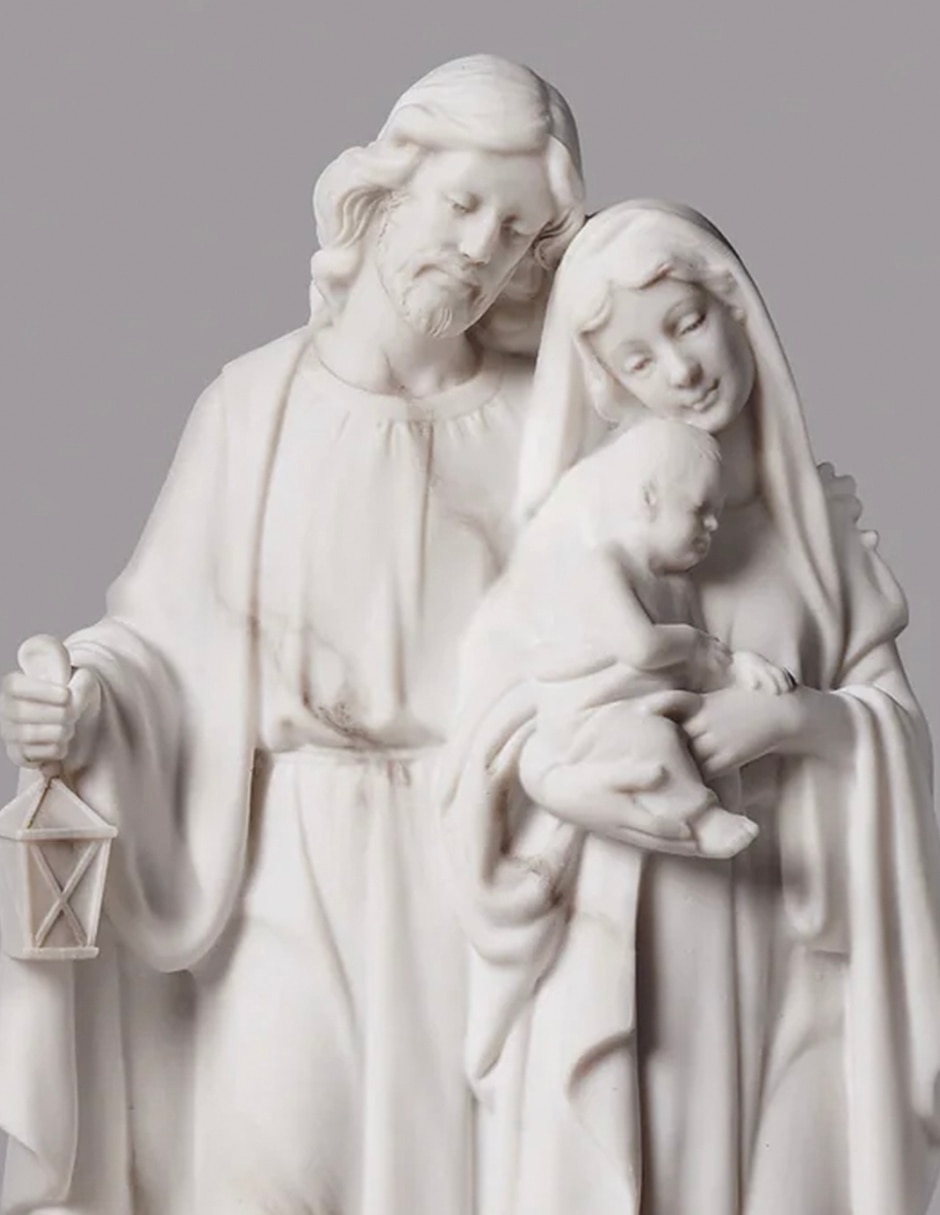 Escultura de Virgen María y Jesús Joseph´s Studio