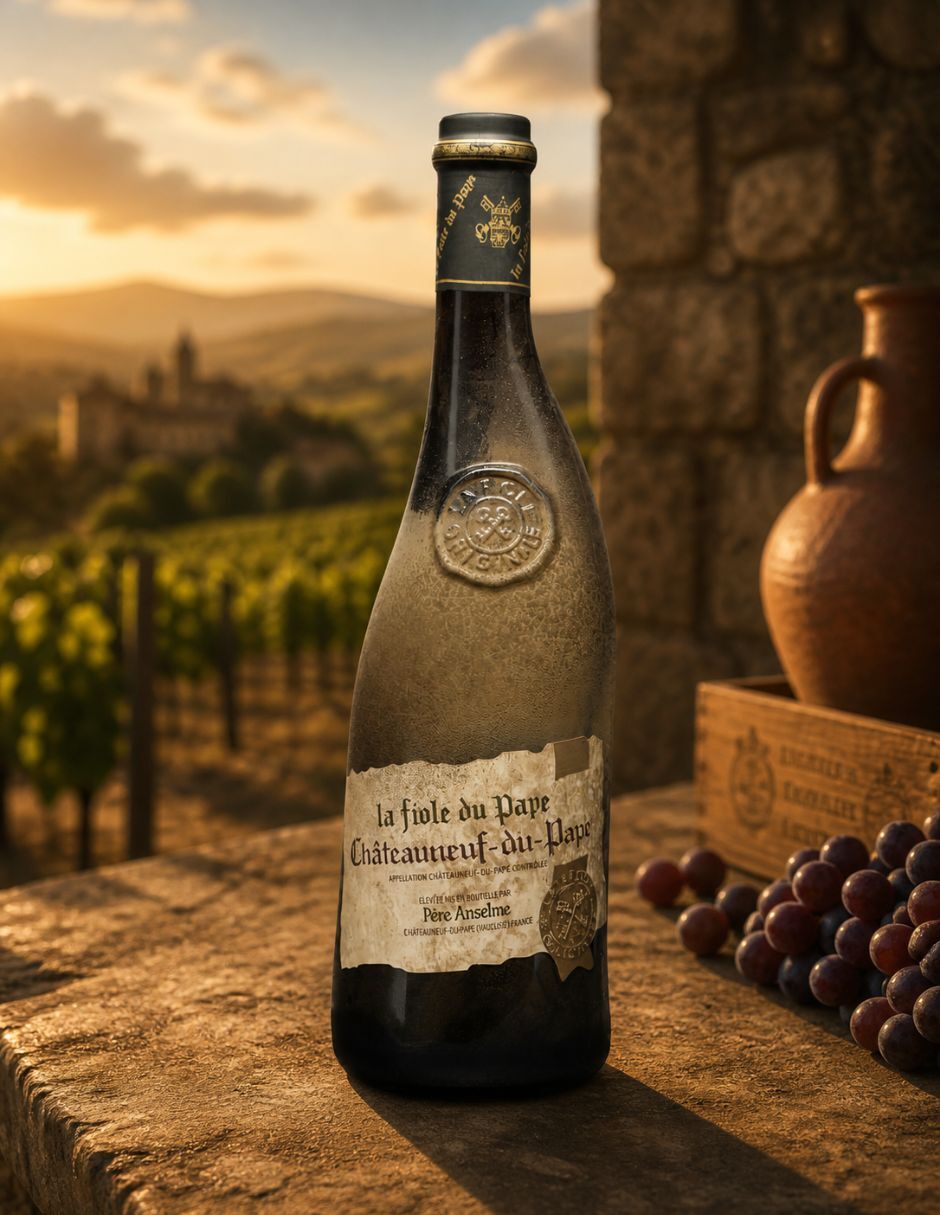 Vino tinto garnacha Wineroots Chateauneud Du Pape Francia 750 ml