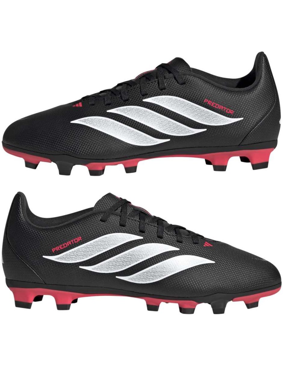 Tenis adidas predator club fg/mg j unisex para fútbol