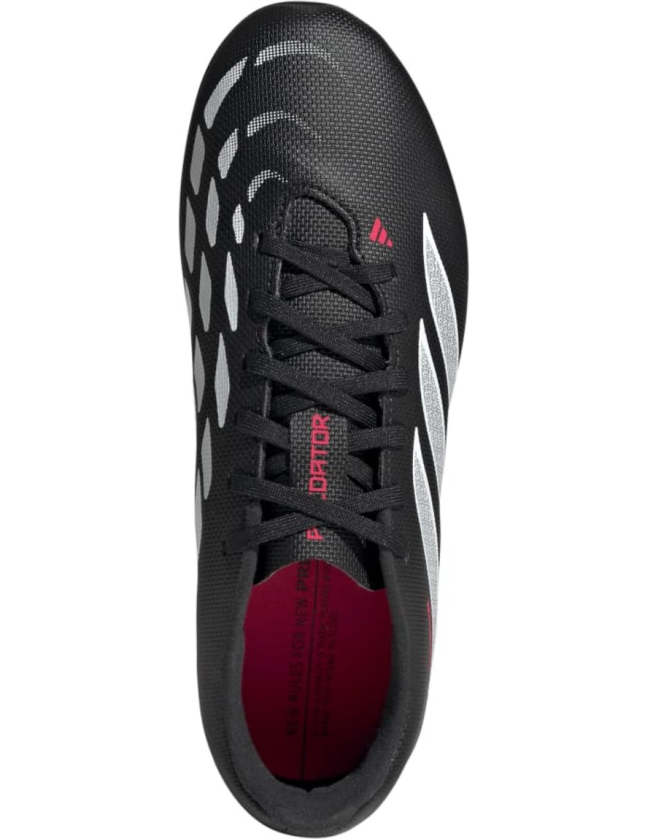 Tenis adidas predator club fg/mg j unisex para fútbol