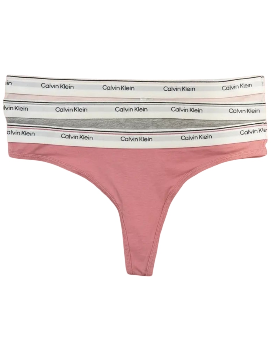 Tanga calvin klein de algodón para mujer