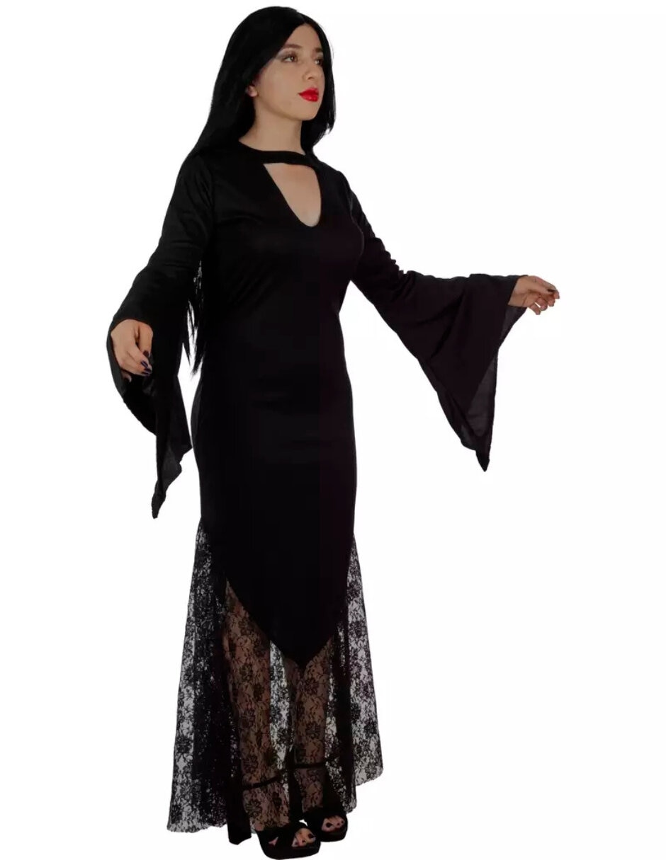 Disfraz REV Halloween de Personaje Los Locos Addams para mujer
