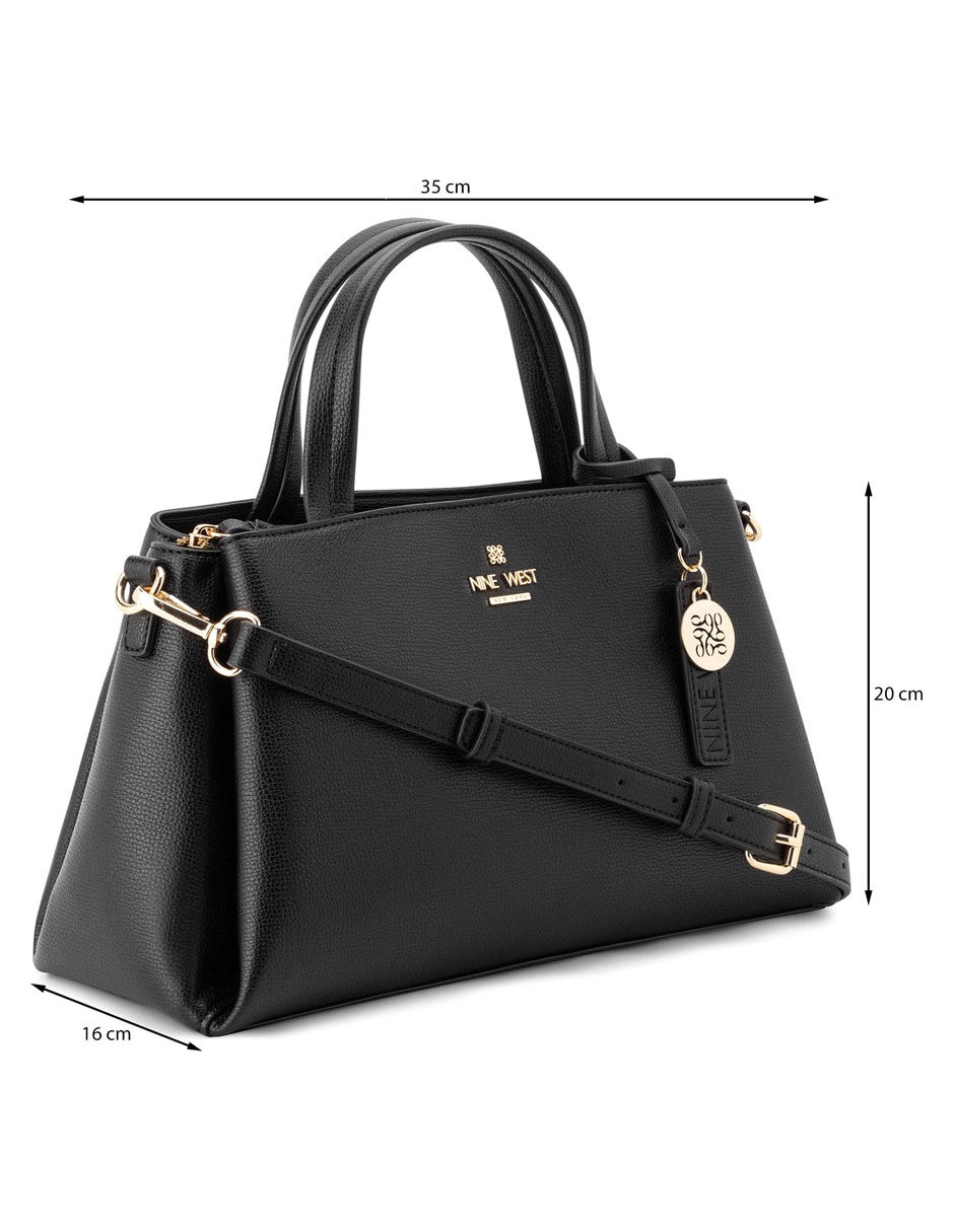 Bolsa satchel nine west luela para mujer