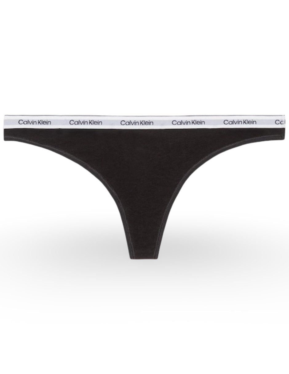 Tanga calvin klein de algodón para mujer