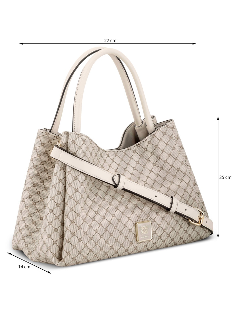 Bolsa satchel Nine West Dorsey para mujer