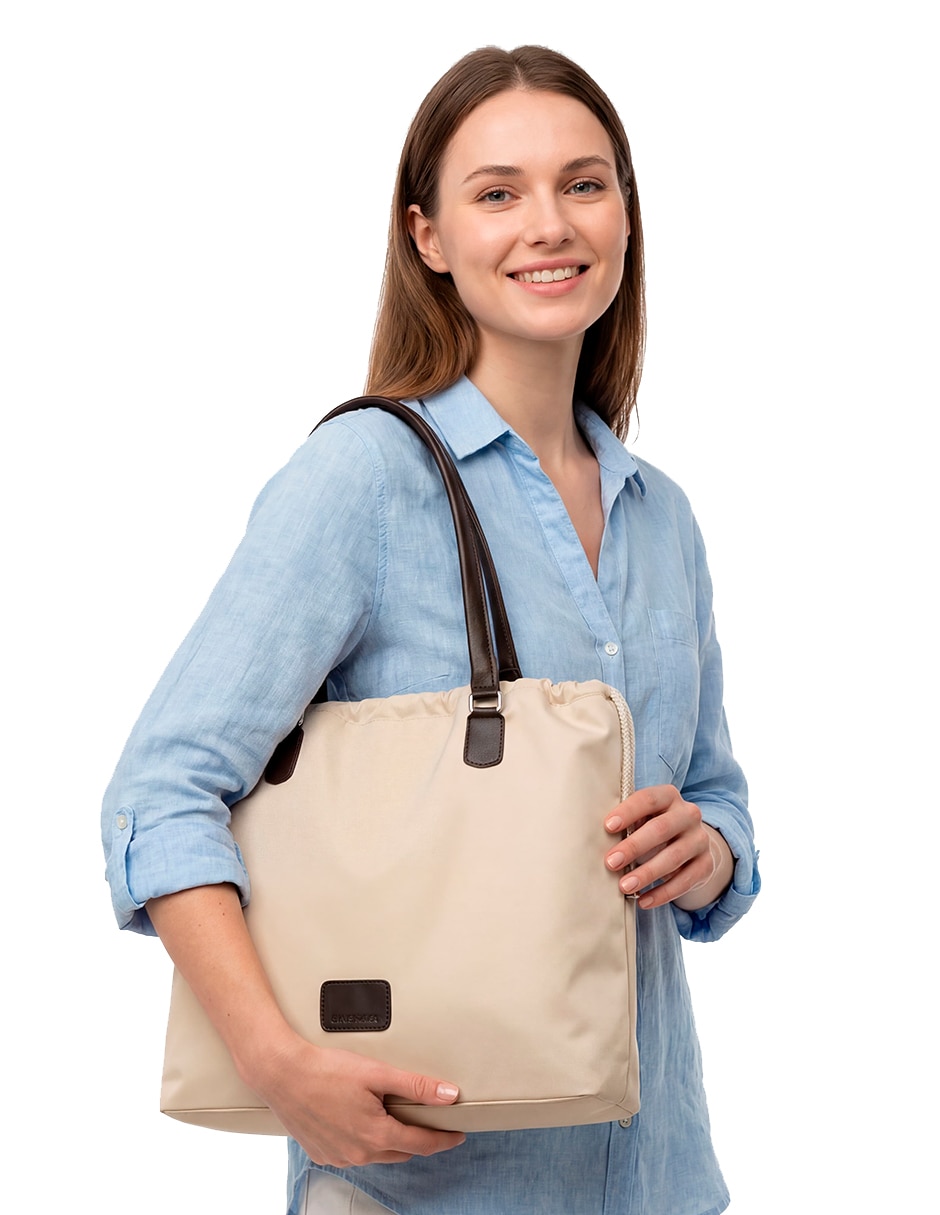 Bolsa tote longvoyage tote de nylon para mujer