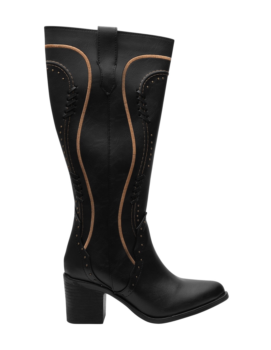 Bota cowboy abajo de la rodilla para mujer 3