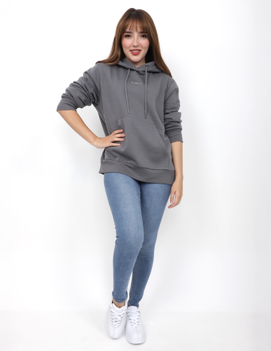Sudadera con capucha y bolsa Debbie para mujer