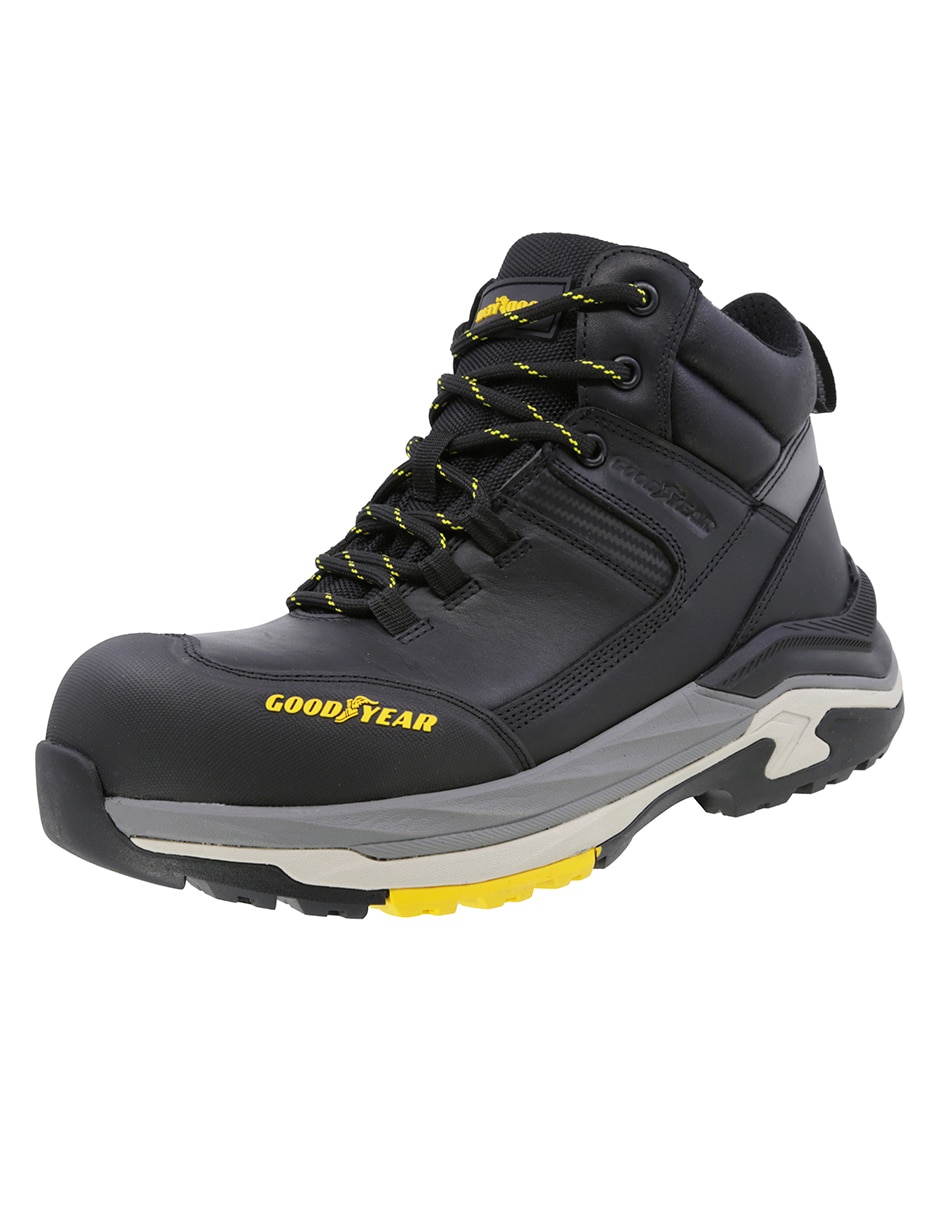Bota industrial de piel para hombre 6