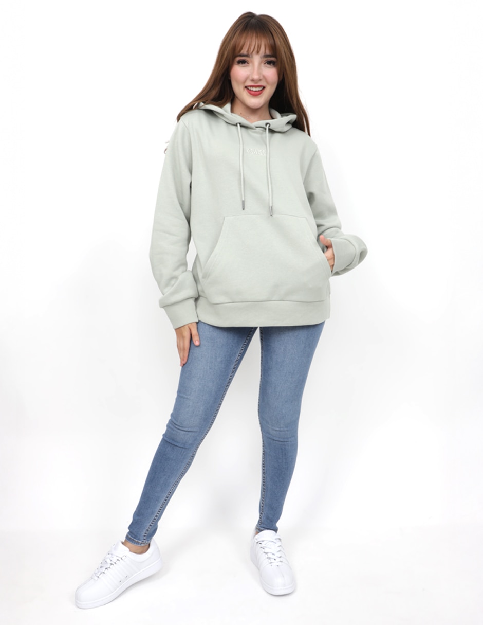 Sudadera con capucha y bolsa K-Swiss Debbie para mujer