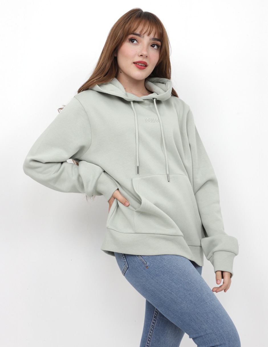 Sudadera con capucha y bolsa K-Swiss Debbie para mujer