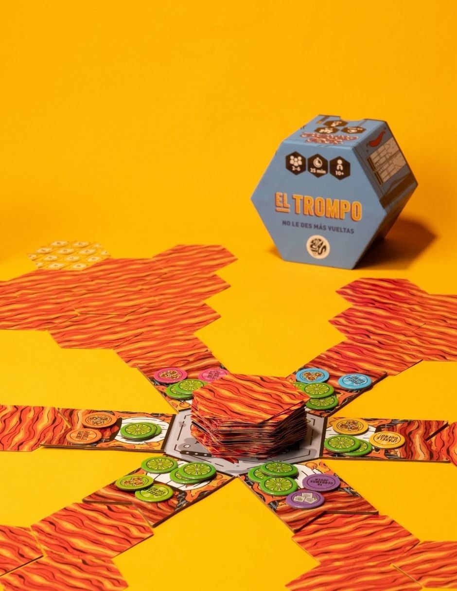 El trompo juego de mesa de armar tu trompo al pastor 3