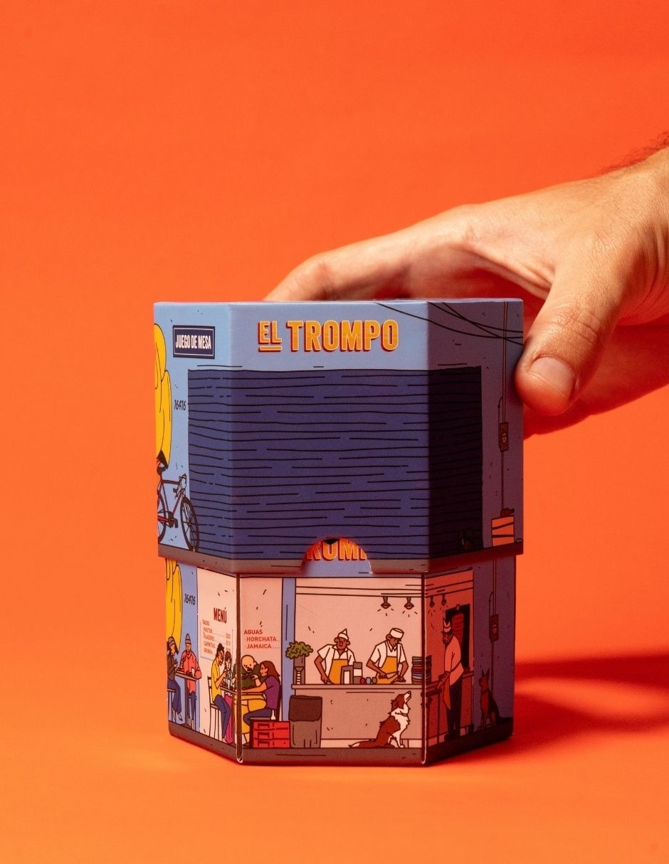 El trompo juego de mesa de armar tu trompo al pastor 8